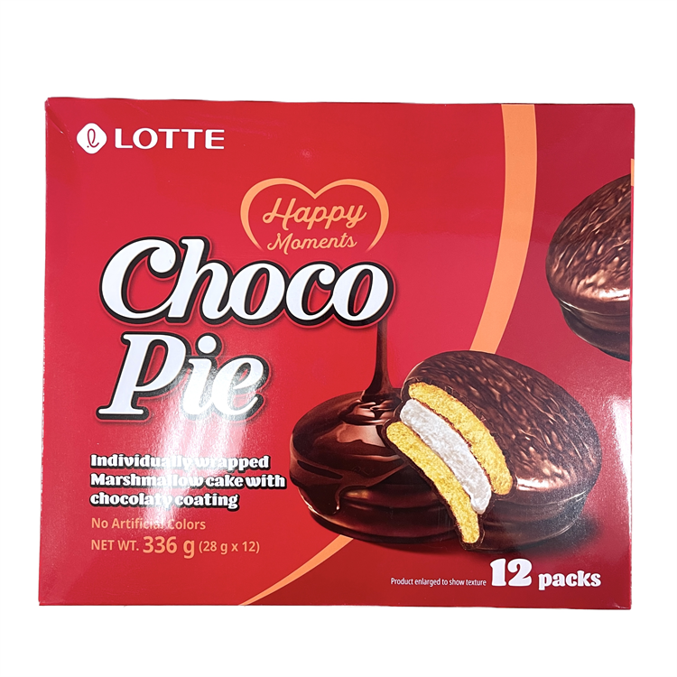 Lotte Chocolate Pie-Classic Original Flavor