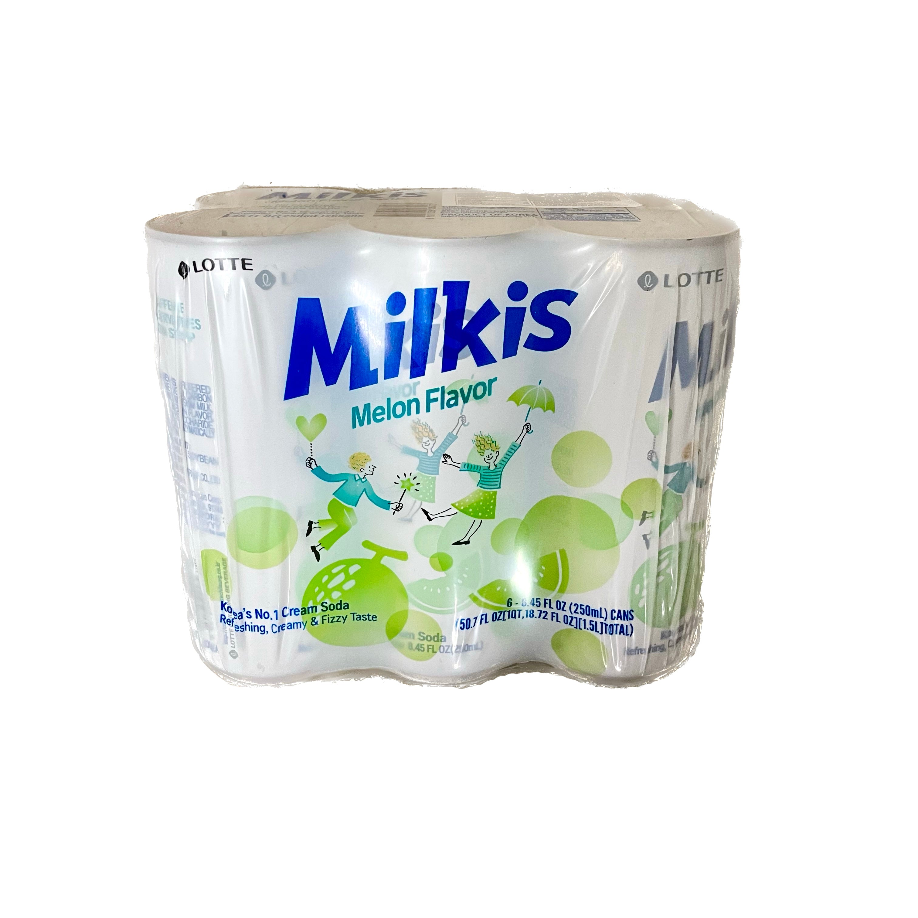 Lotte Melon Milkis 250ml x 6
